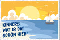 20030018 - Postkarte Illustration „Kinners, was ist dat schön hier...“