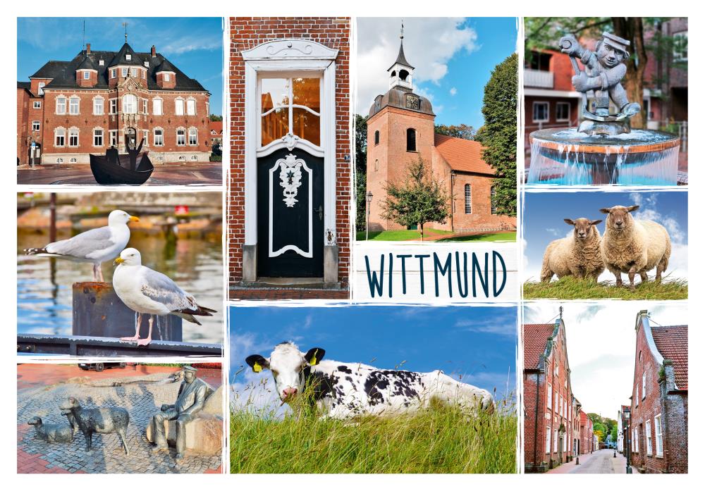 20033511 - Editionspostkarte Nordsee „Wittmund“ Vielmotiv