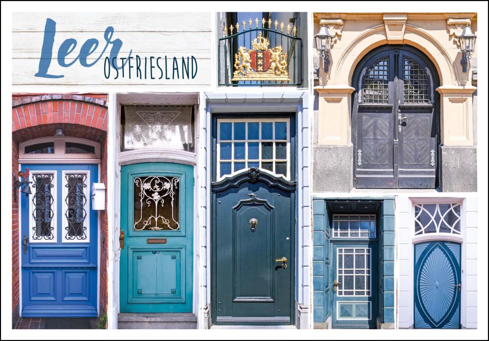 20033530 - Editionspostkarte Nordsee „Leer“