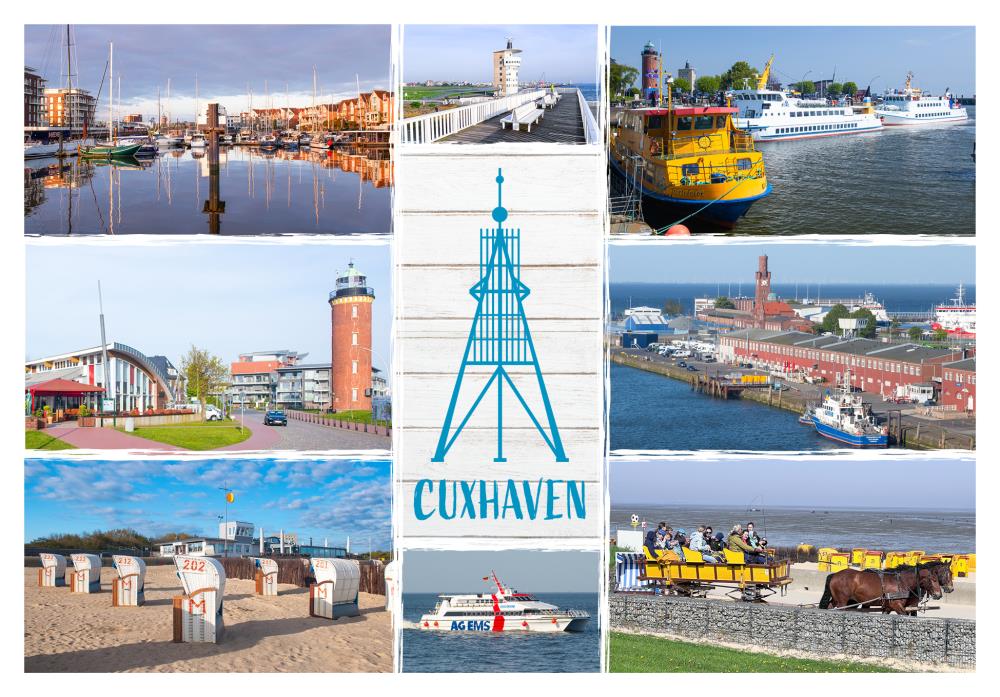 20033547 - Editionspostkarte Nordsee „Cuxhaven"