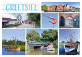 20033584 - Editionspostkarte Nordsee „Greetsiel" Vielmotiv