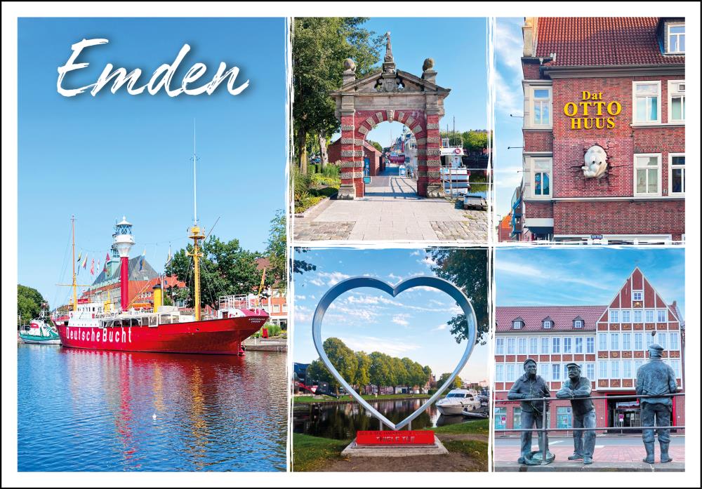 20033595 - Editionspostkarte Nordsee „Emden“