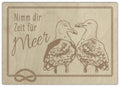 23001002 - Holzpostkarte "Möwen"