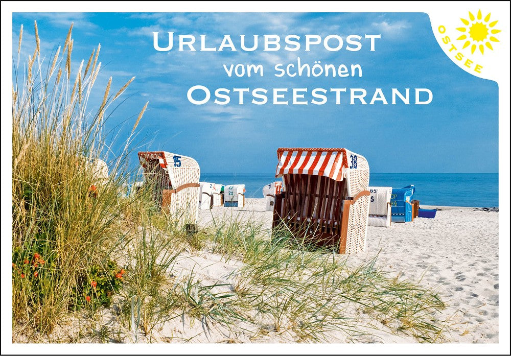 25010171 - Editions - PK Ostsee  quer Strandkorb