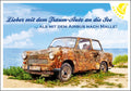 25010218 - Editions - PK Ostsee  quer Trabi