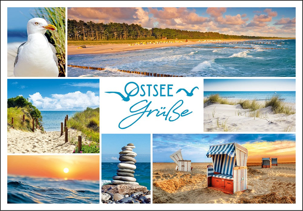 25011002 - Editions - PK "Ostsee Grüße" Vielmotive