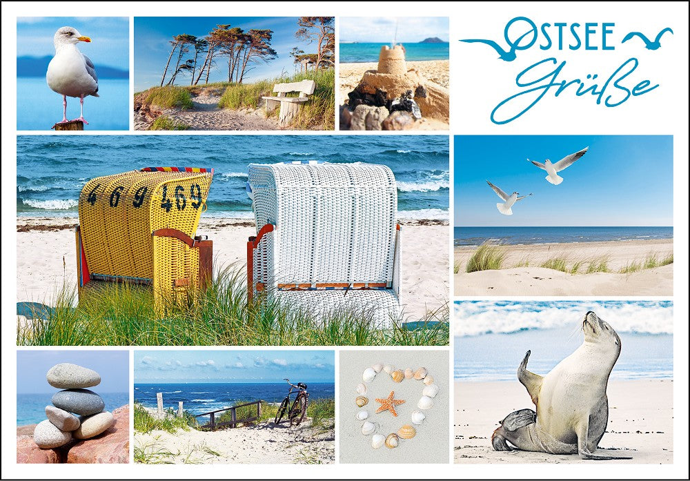 25011009 - Editions - PK "Ostsee Grüße" Vielmotive