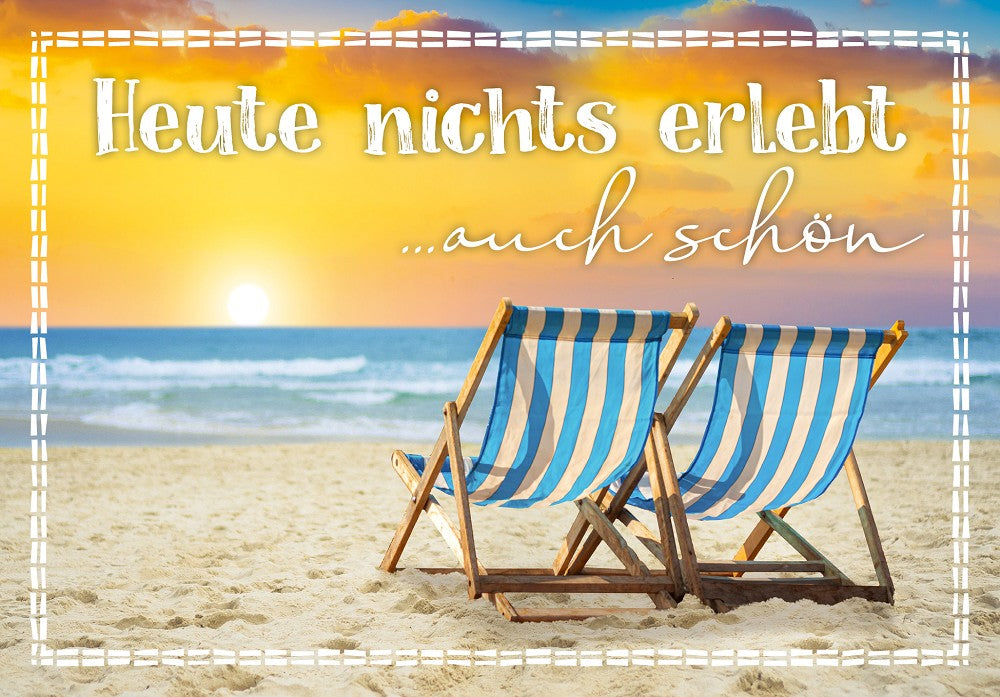 25024013 - Editions - PK "schöne Worte" „Heute nichts erlebt...“