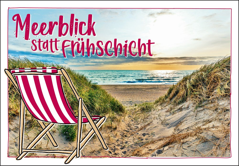 25025005 - Editions - PK "typisch Norden" Meerblick statt ...