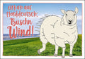 25025006 - Editions - PK "typisch Norden" Orkan auf Norddeutsch