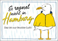 25025502 - Editions - PK Typisch Norden „Es regnet nicht in Hamburg.“