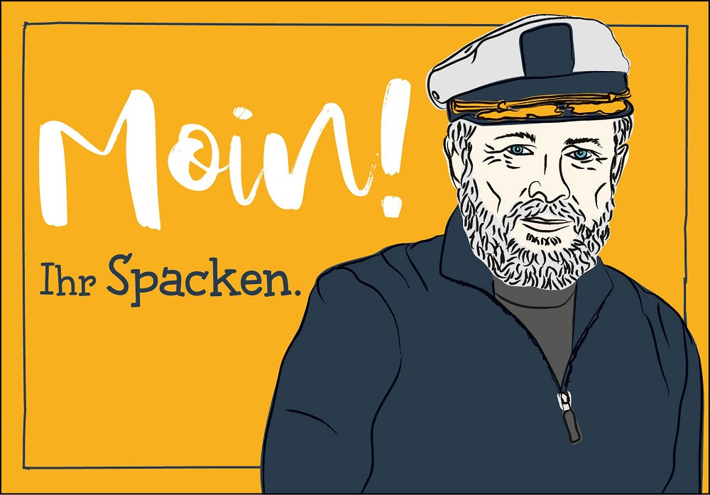 25025505 - Editions - PK Typisch Norden „Moin! Ihr Spacken“