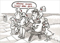25028007 - Postkarte Norbert "Alleine essen macht dick"