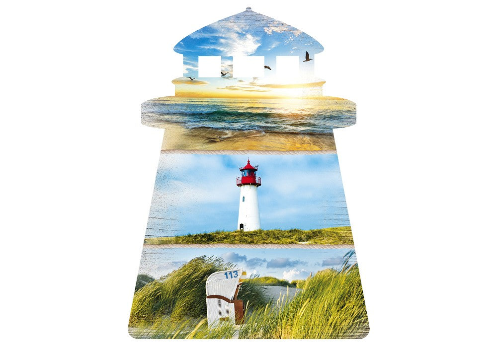 25031042 - Formpostkarte Leuchtturm Vielmotiv