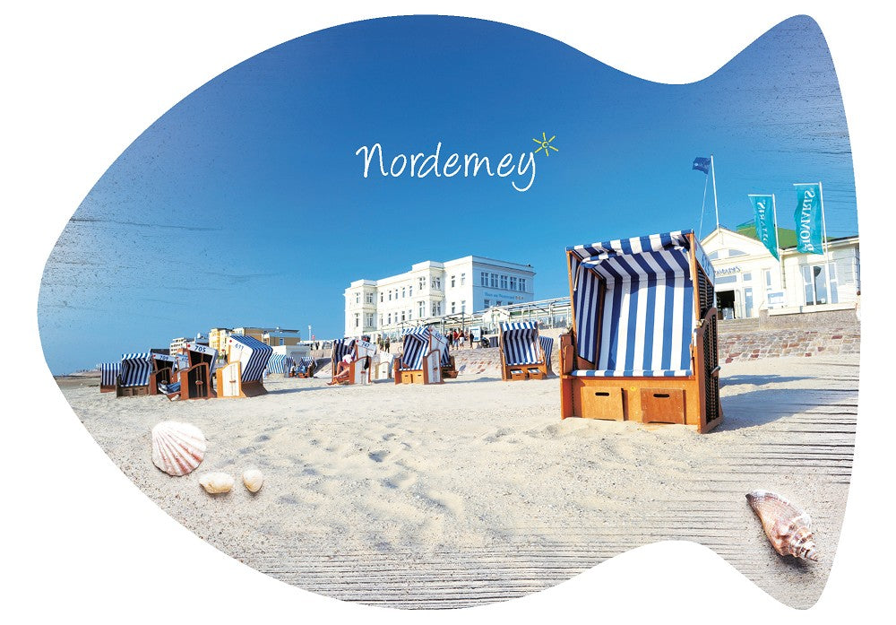 25031510 - Formpostkarte Fisch Norderney