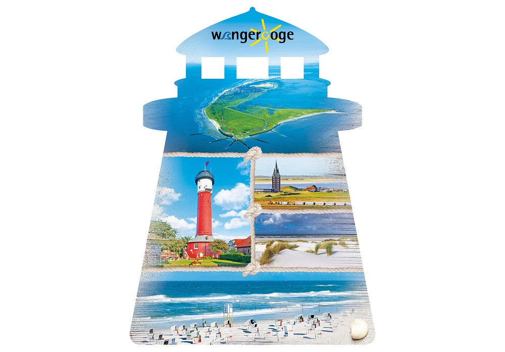 25031517 - Formpostkarte Leuchtturm Wangerooge