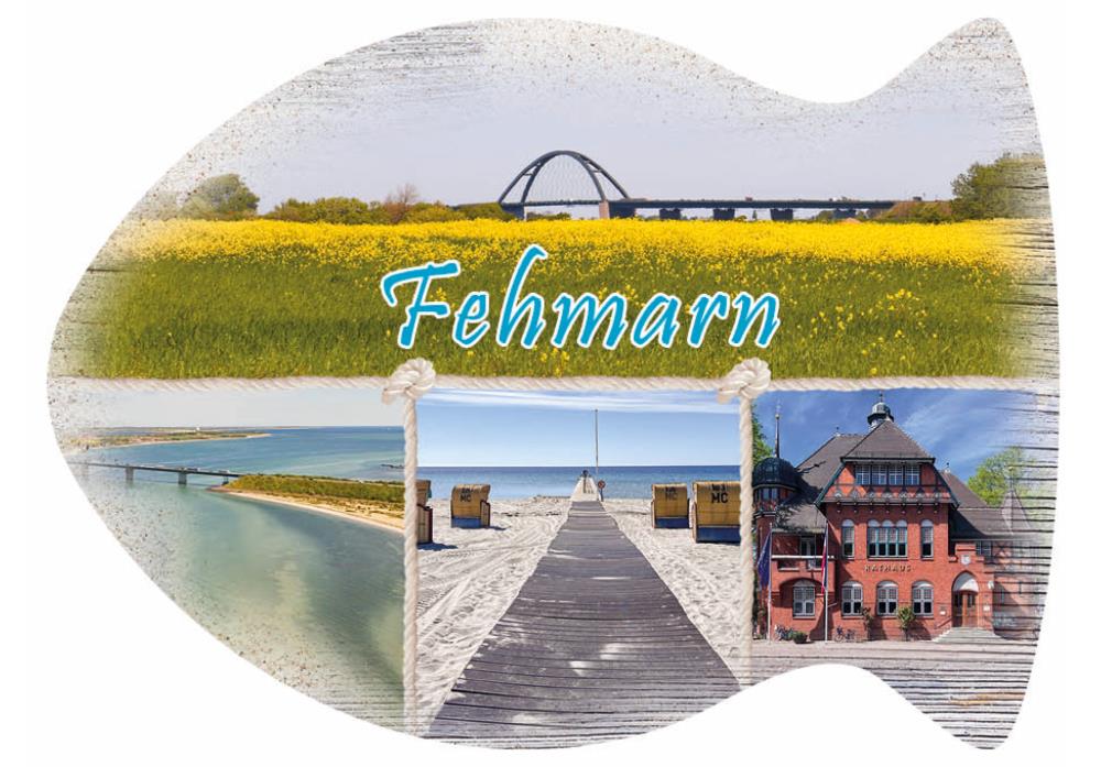 25031522 - Formpostkarte Fisch Fehmarn
