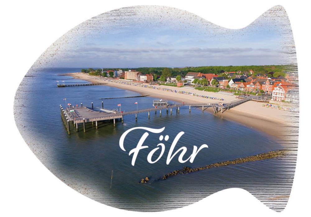 25031523 - Formpostkarte Fisch Föhr