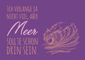 25034022 - Postkarte Küsten Colour "Meer sollte drin sein"
