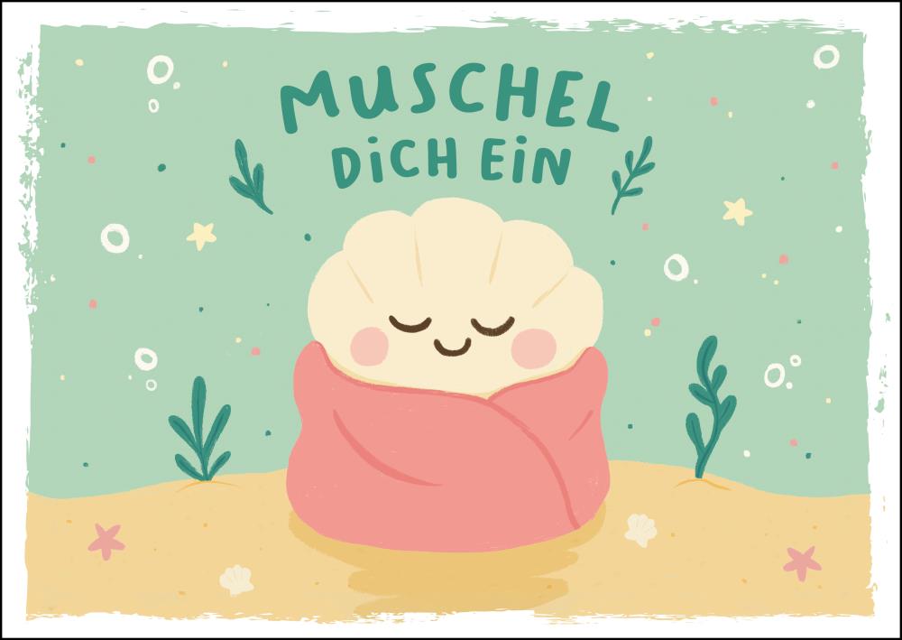 25035104 - Postkarte Wortwitzküste "Muschel"