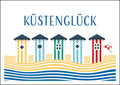 25035310 - Postkarte Streifen "Häuser"