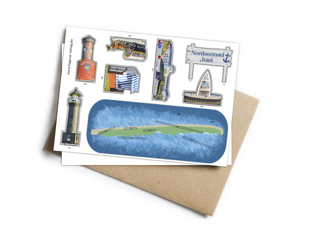 26003005 - Steckkarte „Juist“