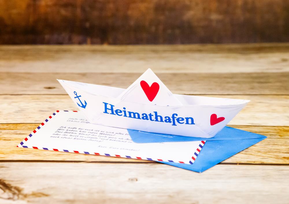 30020001 - Papierboot "Heimathafen"
