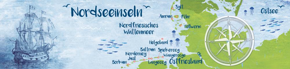 40035073 - Lesezeichen „Nordseeinseln“