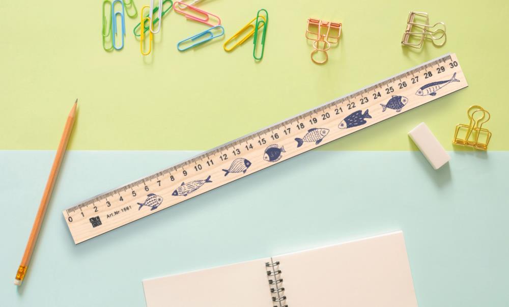 51006004 - Holzlineal "Fische"