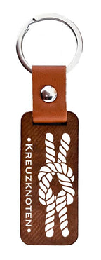 51008003 - Schlüsselanhänger Holz "Kreuzknoten"