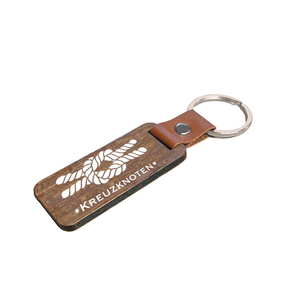 51008003 - Schlüsselanhänger Holz "Kreuzknoten"