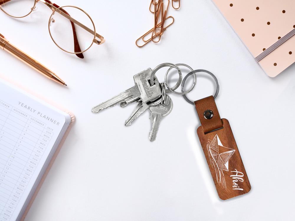 51008006 - Schlüsselanhänger Holz "Ahoi"