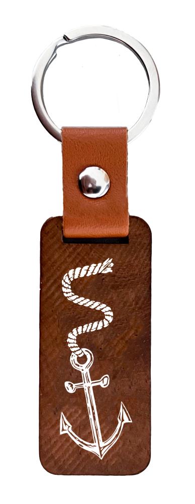 51008007 - Schlüsselanhänger Holz "Anker"