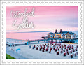 51050322 - Formmagnet Briefmarke "Sellin"