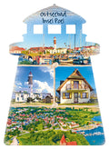 51050326 - Formmagnet Leuchtturm "Poel"