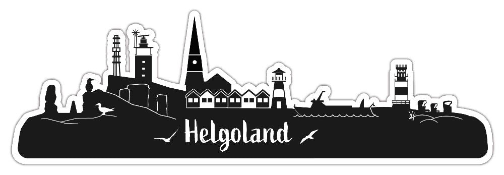 51050337 - Formmagnet "Helgoland Silhouette"