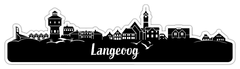 51050339 - Formmagnet "Langeoog Silhouette"