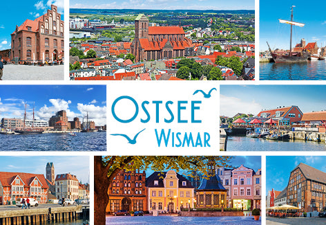 51052006 - Epoxy-Magnet Standard „Wismar“ Vielmotiv