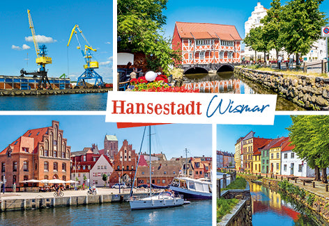 51052007 - Epoxy-Magnet Standard „Wismar“ Vielmotiv