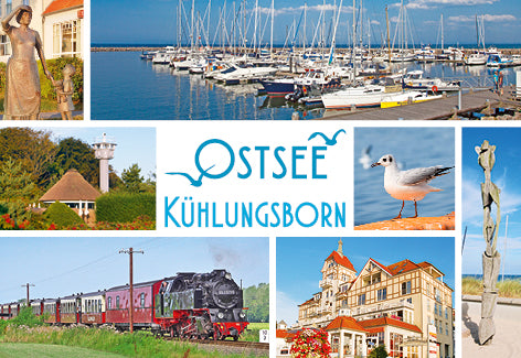 51052010 - Epoxy-Magnet Standard „Kühlungsborn“ Vielmotiv