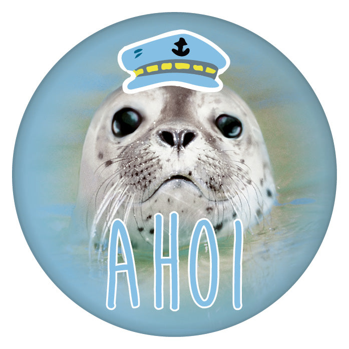 51054001 - Button Magnet "Ahoi"