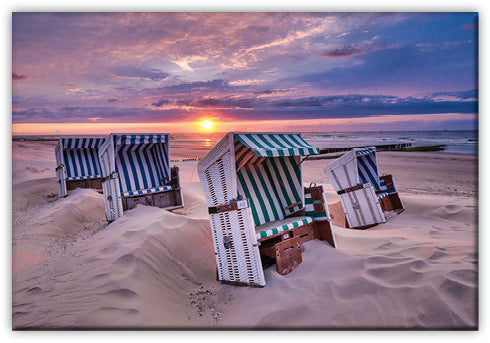 51055013 - Magnet Standard matt - "Strandkorb"
