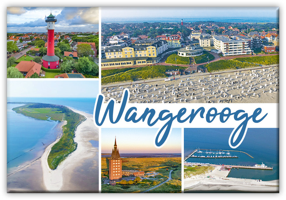 51055121 - Magnet Standard matt - "Wangerooge" Vielmotiv