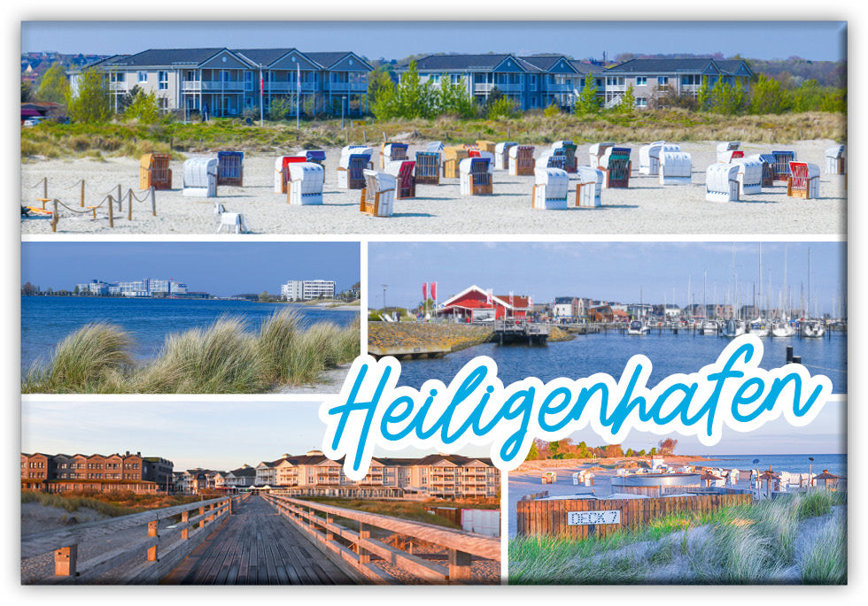 51055126 - Magnet Standard matt - "Heiligenhafen" Vielmotiv
