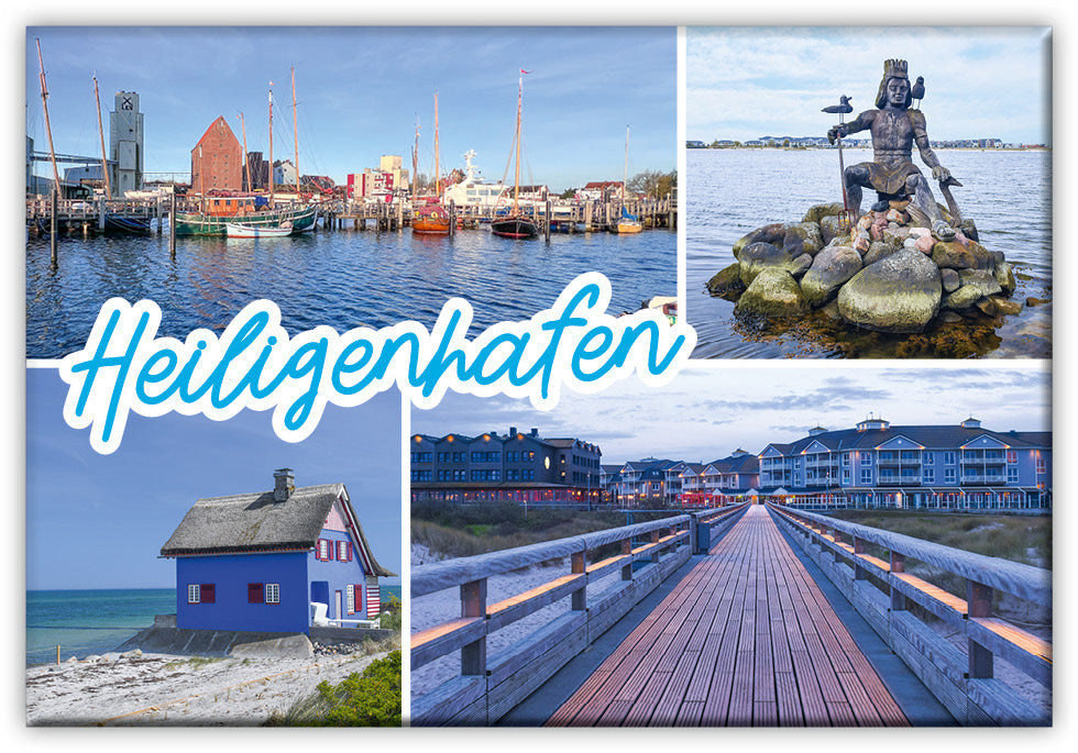 51055127 - Magnet Standard matt - "Heiligenhafen" Vielmotiv