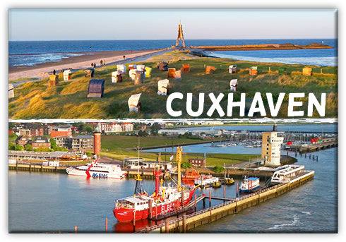 51055147 - Magnet Standard matt - "Cuxhaven" Vielmotiv