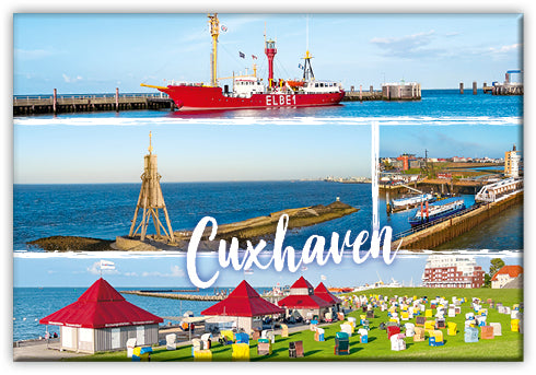 51055148 - Magnet Standard matt - "Cuxhaven" Vielmotiv