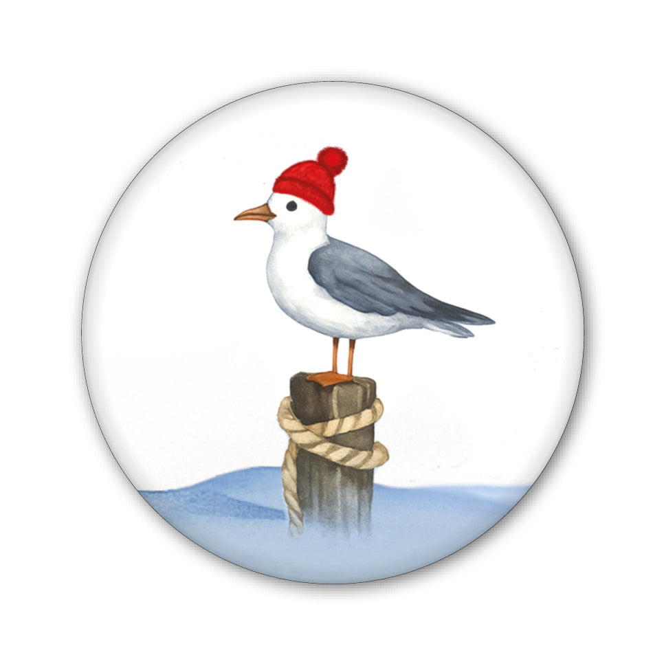 51056012 - Button Magnet klein "Möwe"