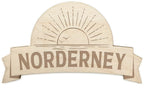 51057103 - Holzmagnet halbrund "Norderney"