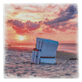 51058001 - Marmormagnet Strandkorb